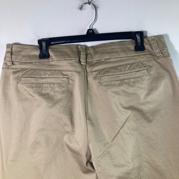 Womens Lee Modern Curvy Fit Trouser Khaki No‎ Gap Waist Band Tan 18 Short NWT - Picture 6 of 11